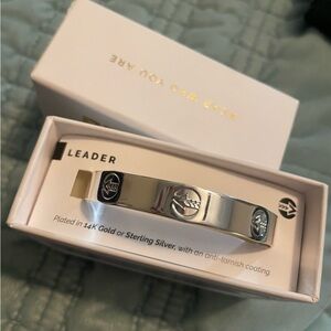 Pieces of Me, Leader Silver Cuff Bracelet, New in Box, great gift
